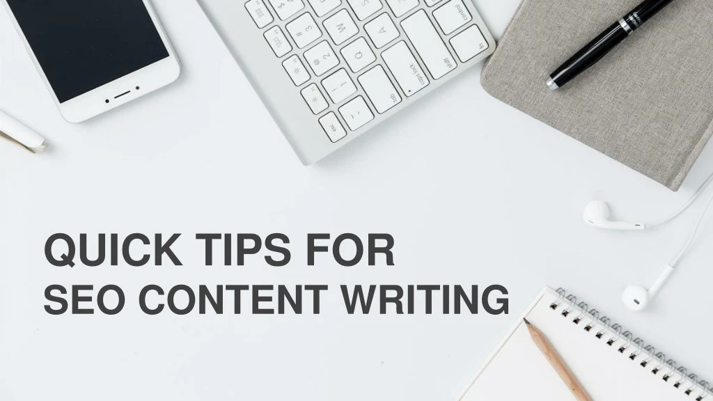 quick tips for seo content writing