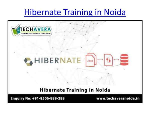 Hibernate Training in Noida | Best Hibernate Training Institute in Noida