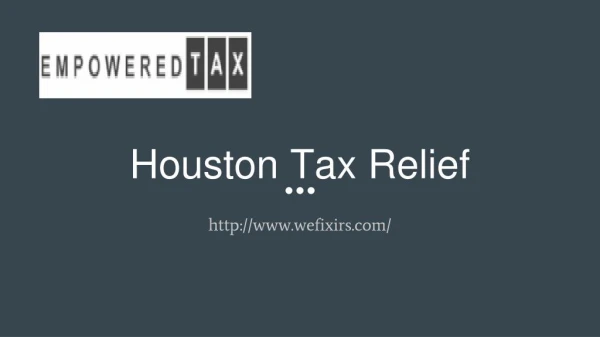 Filing Late Tax Returns in Houston