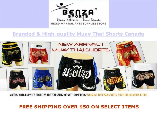 Muay Thai Shorts Canada | Benza Sports