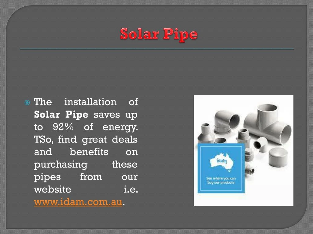 solar pipe