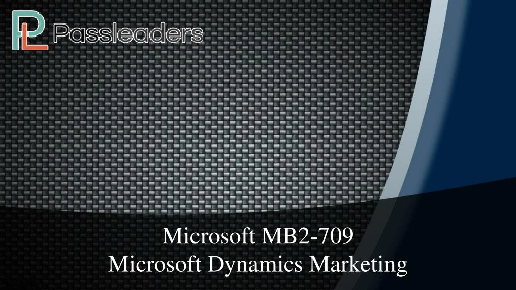 microsoft mb2 709 microsoft dynamics marketing