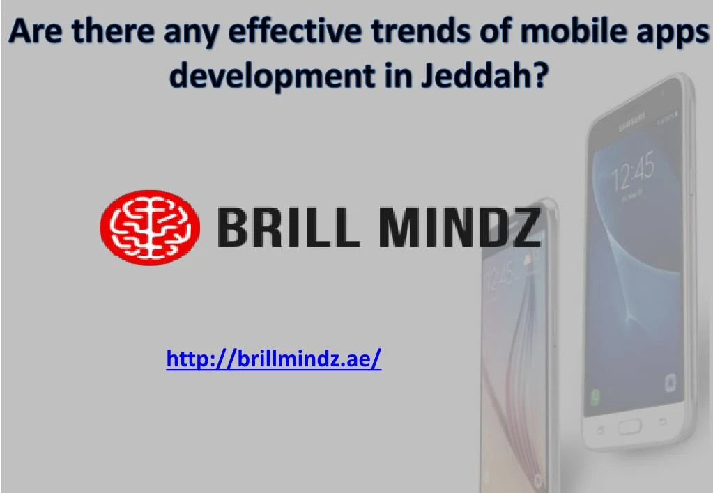 are there any effective trends of mobile apps development in jeddah