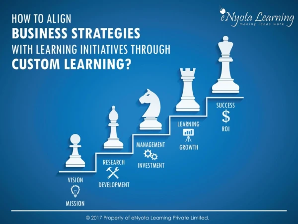 Align Business Strategies with Learning Initiatives Through Custom Learning
