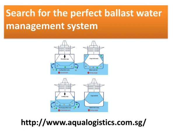 Search for the perfect ballast water management system