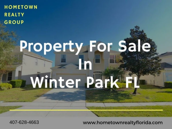 Property for sale in winter park fl