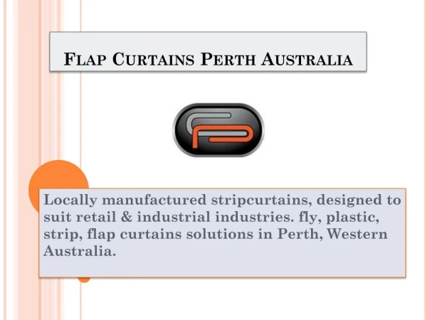 Fly, Plastic, Strip, Flap Curtains Perth, Western Australia