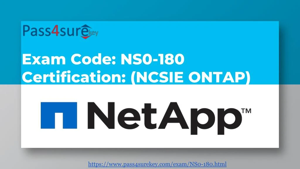 exam code ns0 180 certification ncsie ontap
