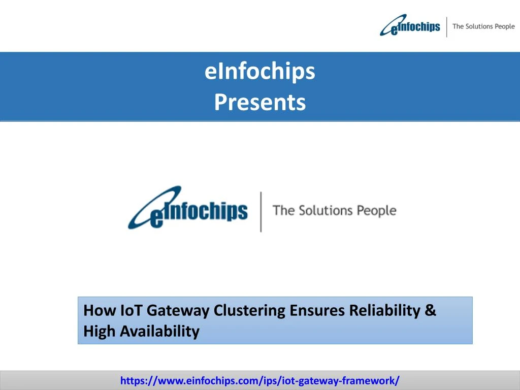 einfochips presents