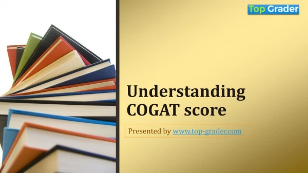 Understanding COGAT score presentation