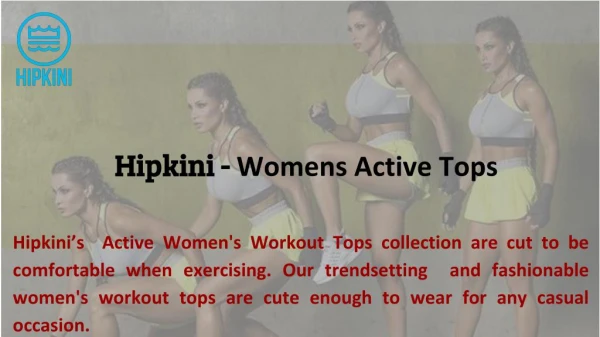 Find Womens Active Tops at Best Price - Hipkini