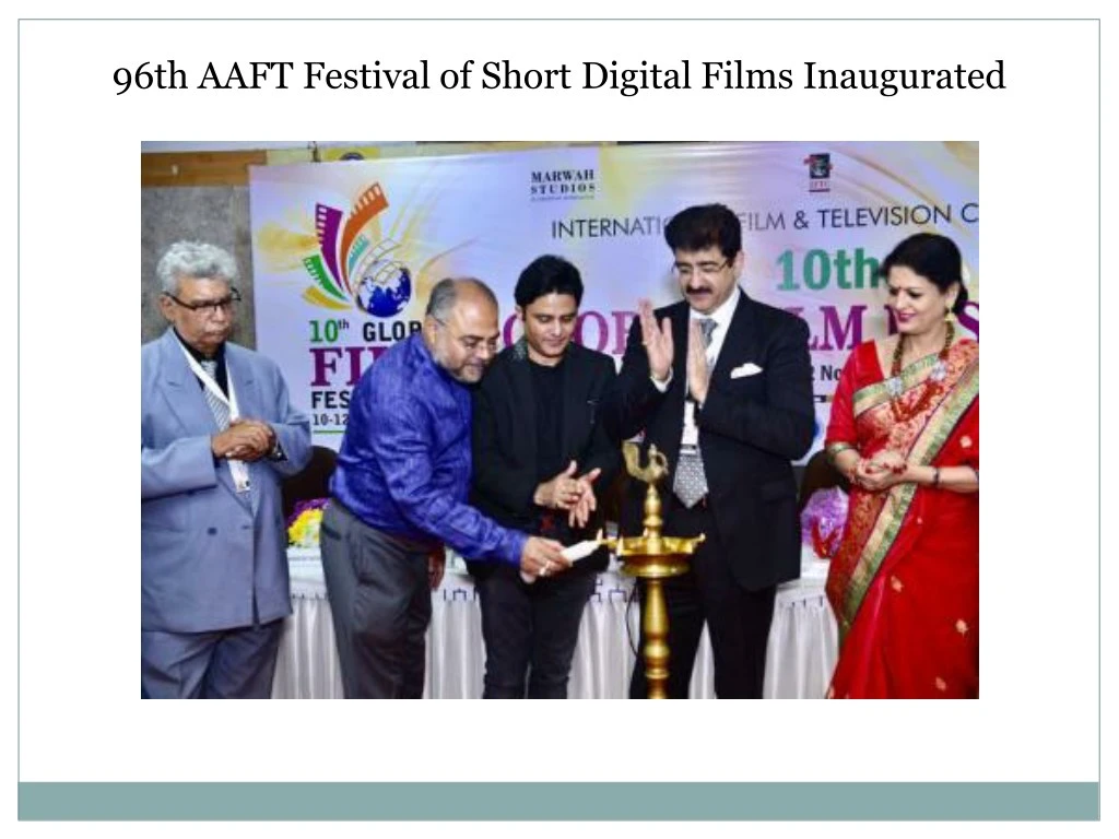 96th aaft festival of short digital films