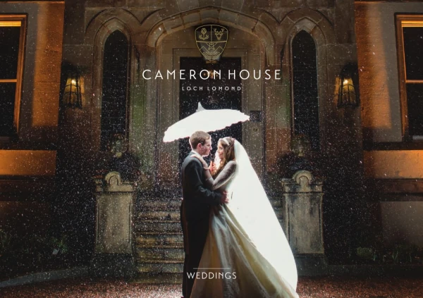 Cameron House Wedding Brochure