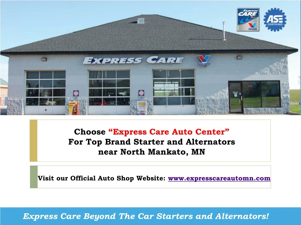 choose express care auto center for top brand