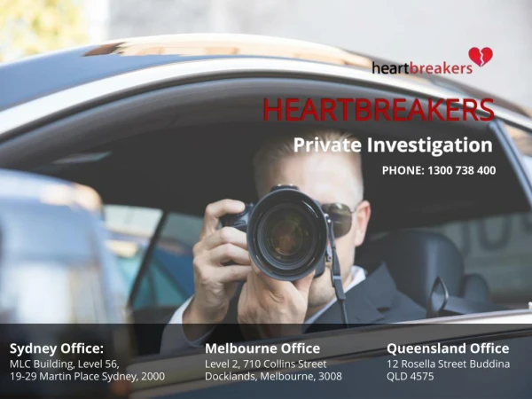 Private investigator - Forensic, Surveillance investigation in Sydney