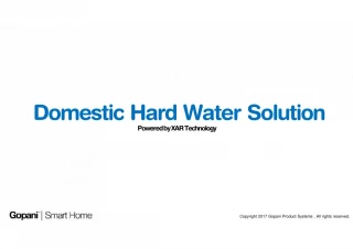 Gopani Smart home - slide 1