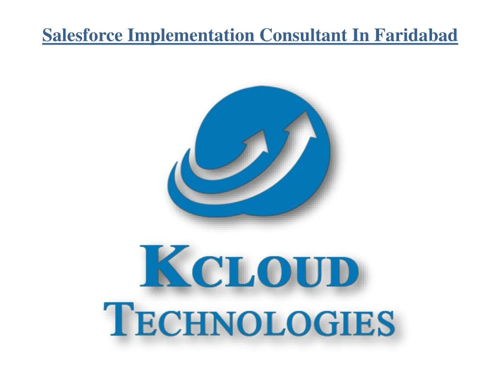salesforce implementation consultant in faridabad