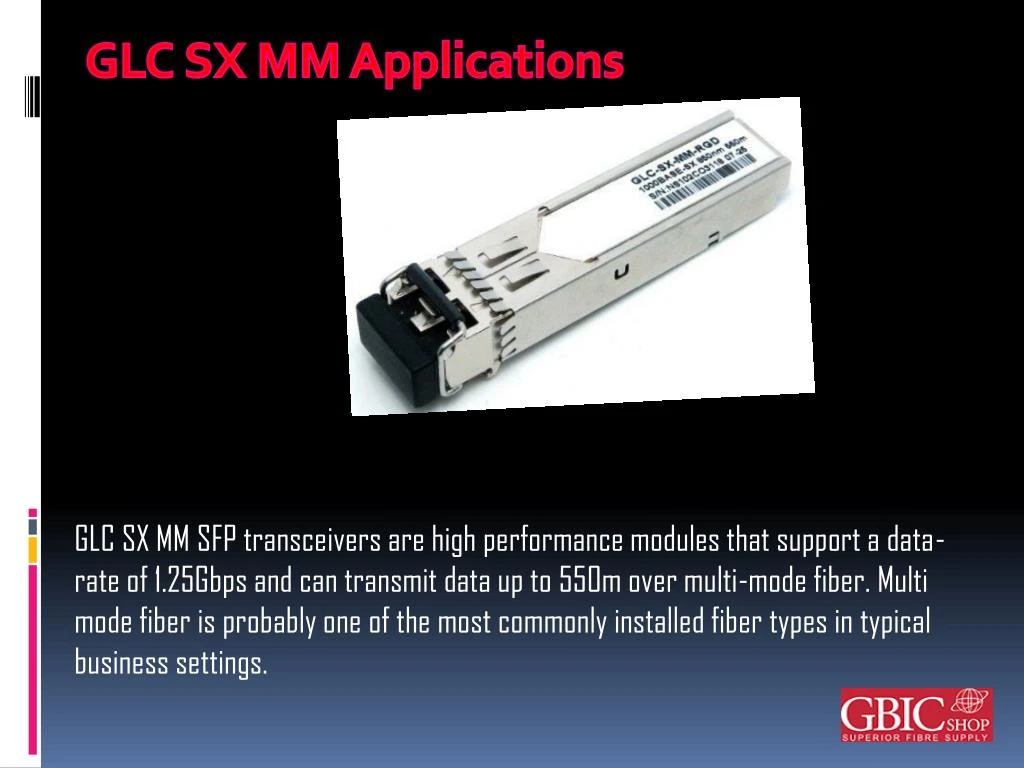 glc sx mm applications