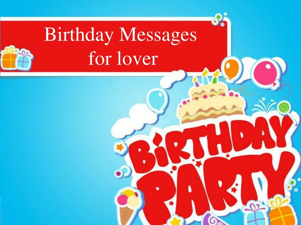 birthday messages for lover