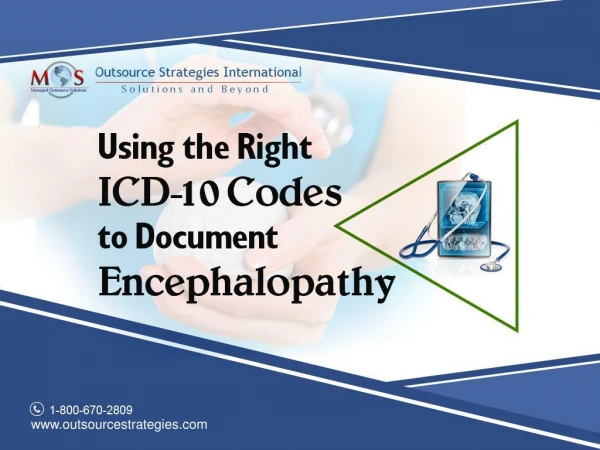 Using the Right ICD-10 Codes to Document Encephaloopathy