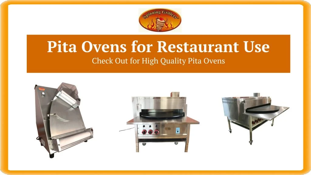 pita ovens for restaurant use check out for high