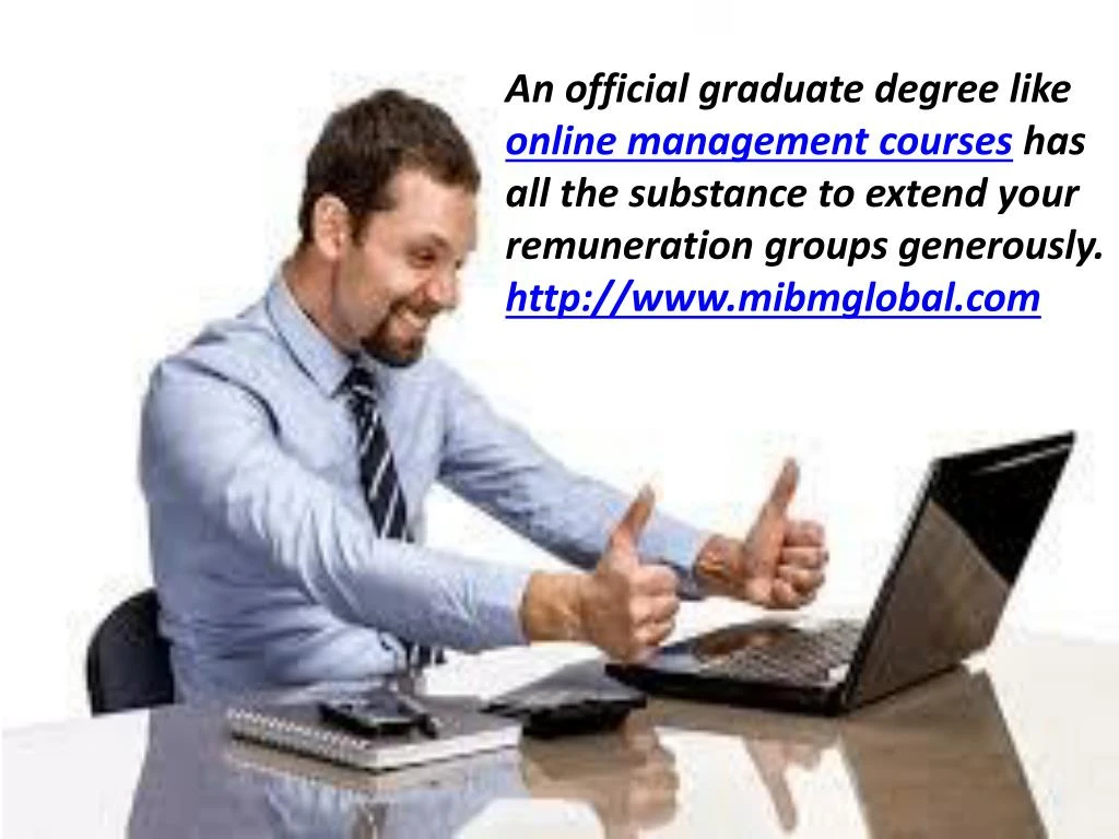 an official graduate degree like online