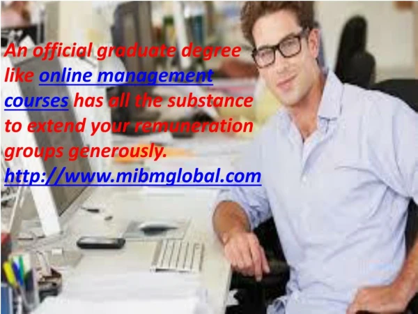 an official graduate degree like online
