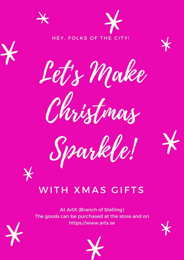 Let's Make Christmas Sparkle With Surprise Gift!