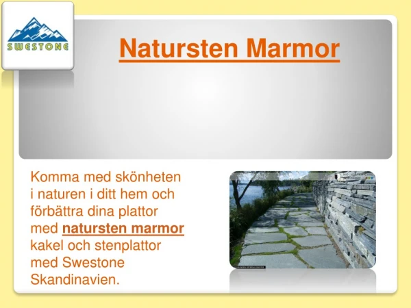 Natursten Marmor