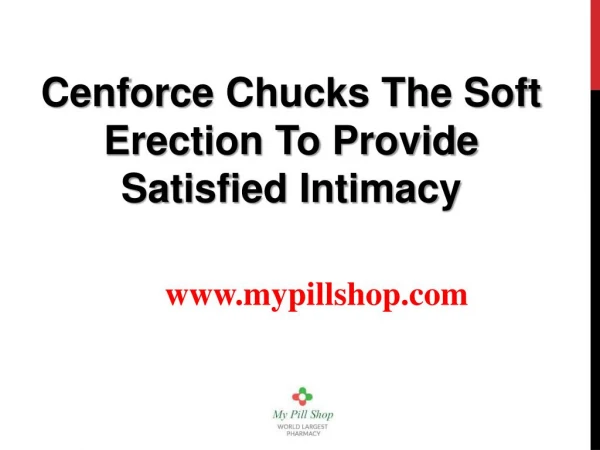 Cenforce 100 Helps In Getting A Harder Erection