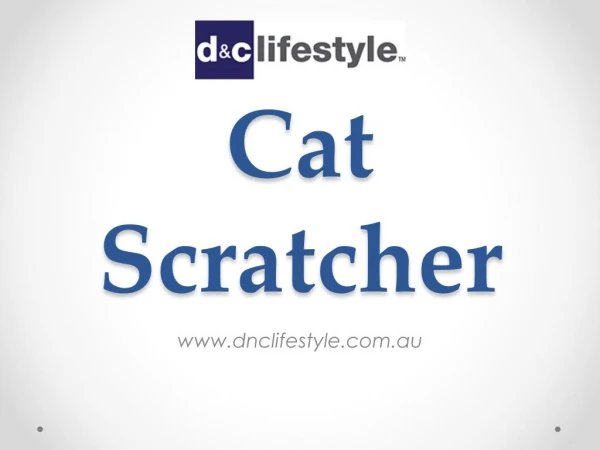 Cat Scratcher - www.dnclifestyle.com.au