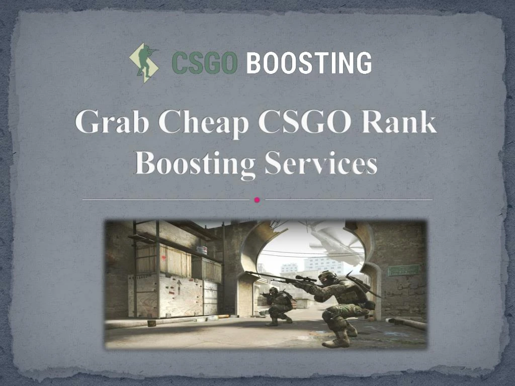 grab cheap csgo rank boosting services