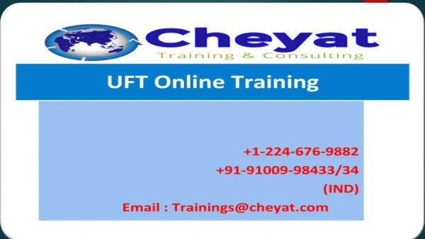 The Best UFT online training Institute - cheyat Tech