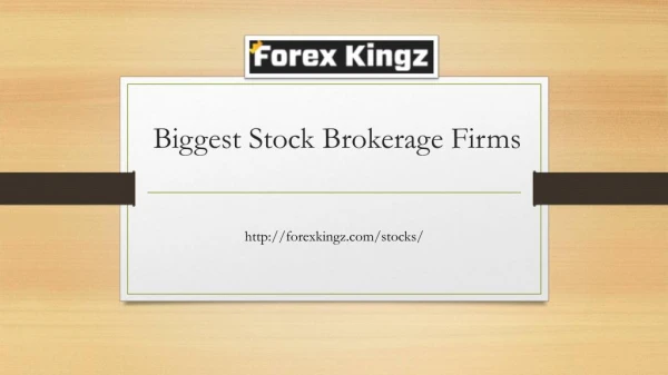 Biggest Stock Brokerage Firms | Ethereum Broker UK | Bitcoin Trading Sites