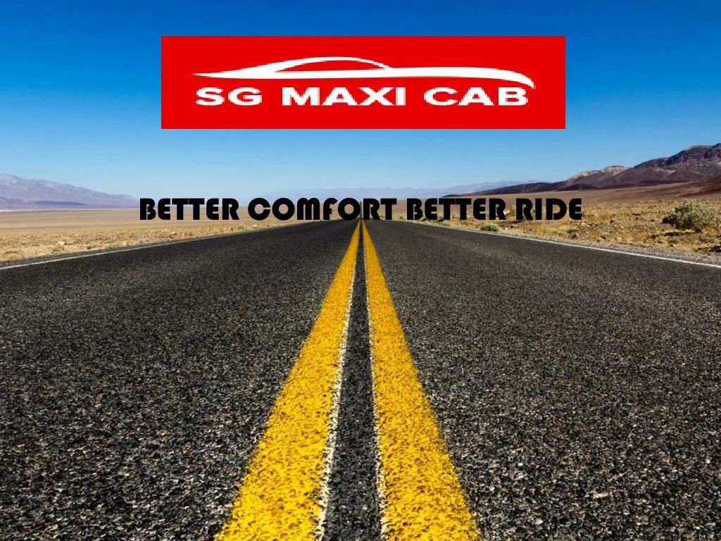 better comfort better ride