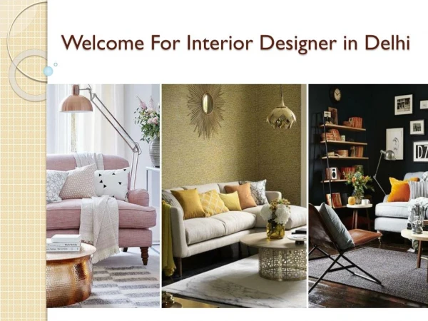 Get Interior Designer in Delhi NCR - Intria