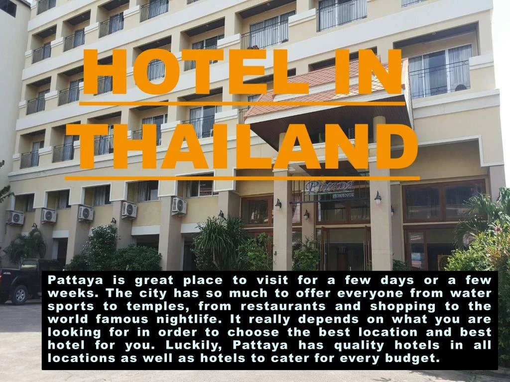hotel in thailand