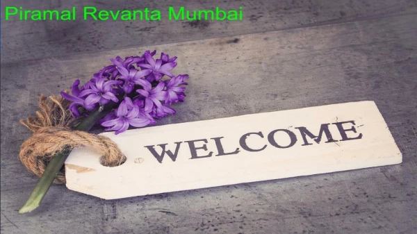Piramal Revanta Mulund West Mumbai New Launch