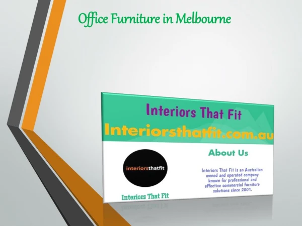 Office Furniture in Melbourne