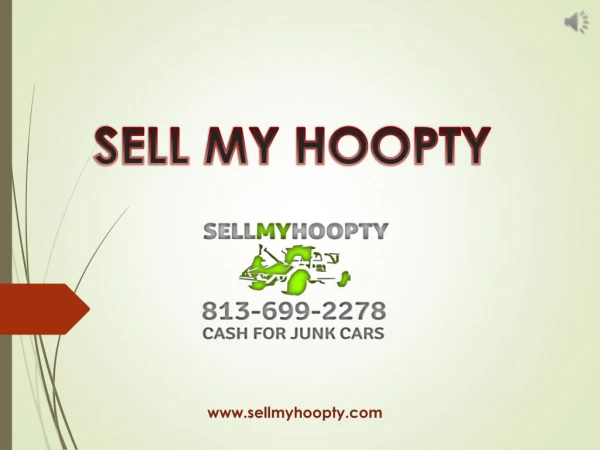 Junk Cars Tampa - Sell my Hoopty