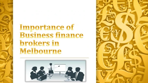 A complete guide of business finance brokers in Melbourne