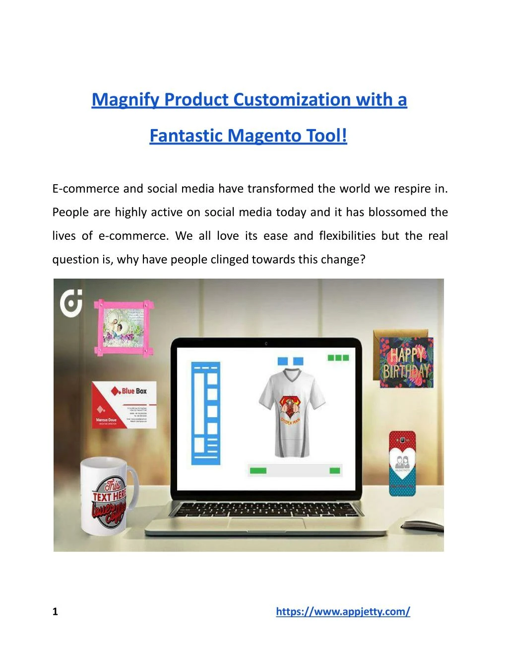 magnify product customization with a fantastic