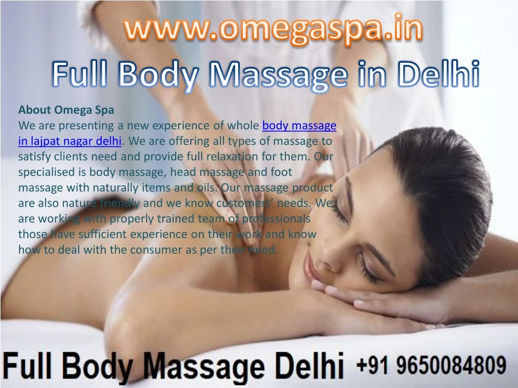 about omega spa we are presenting