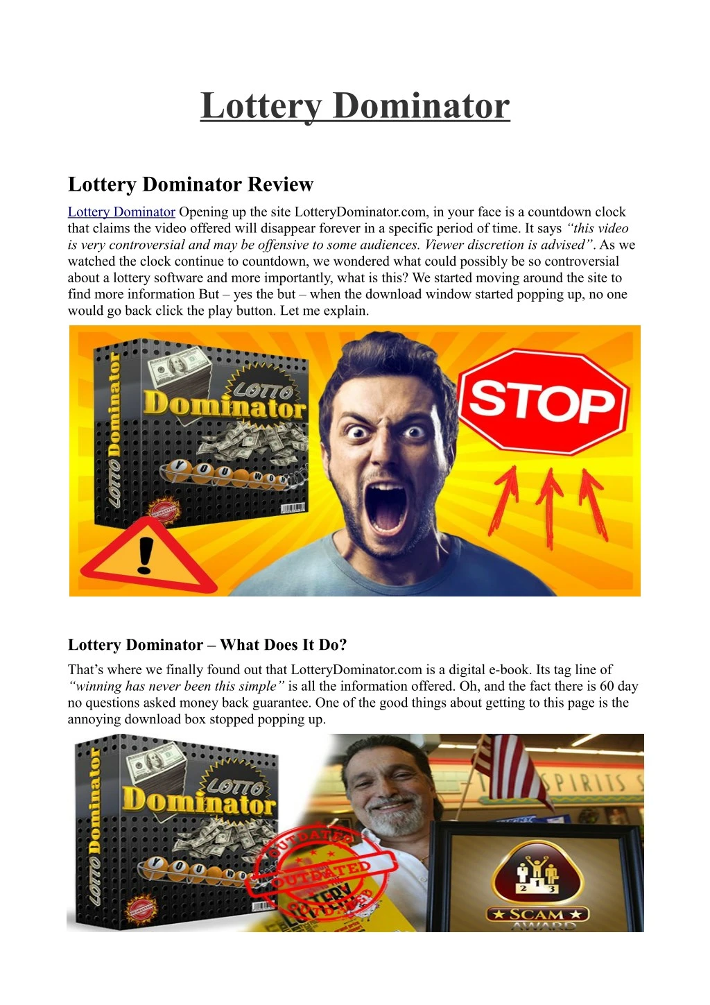 lottery dominator