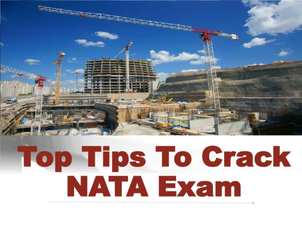 Top Tips to Crack the NATA Exam