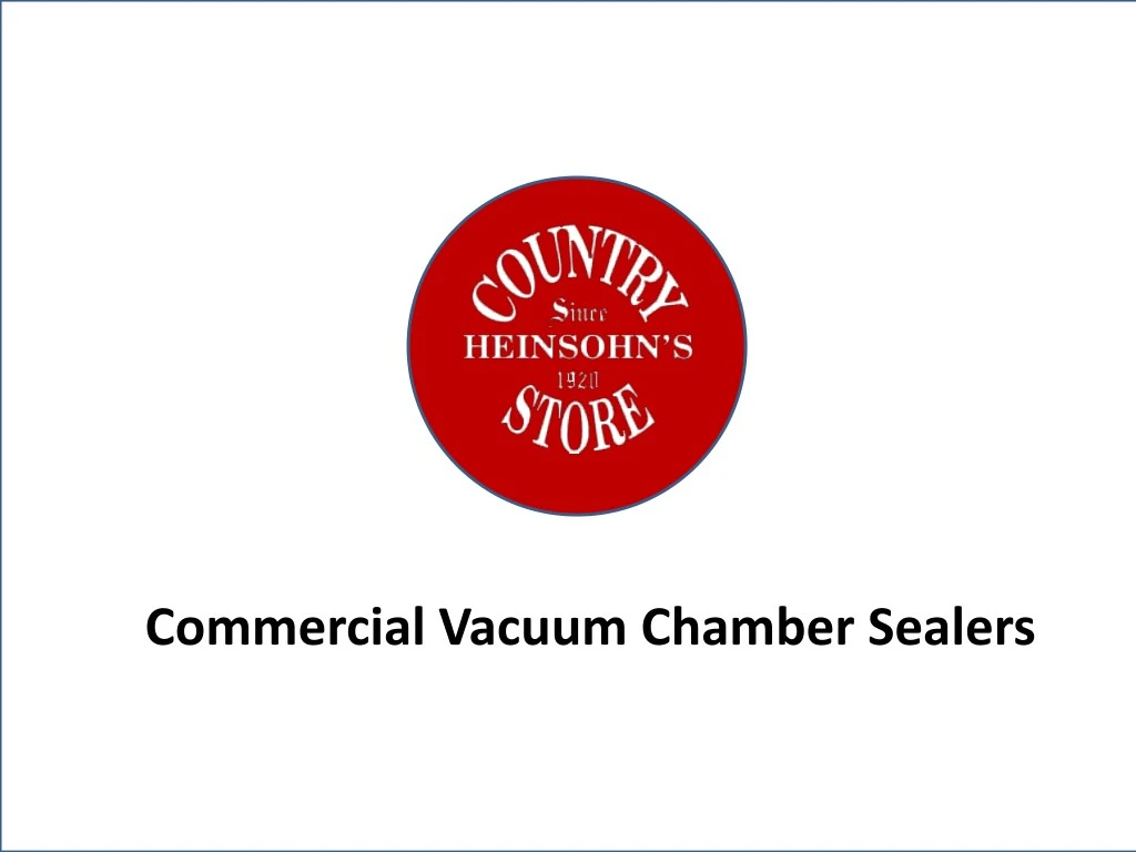 commercial vacuum chamber sealers