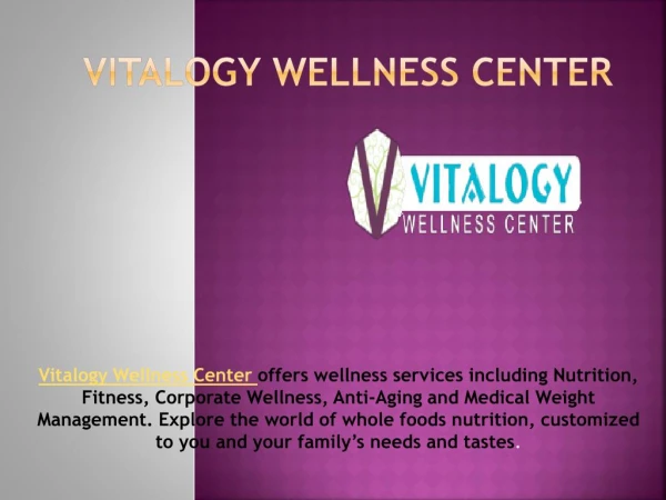 Nutrition and Wellness Services Birmingham