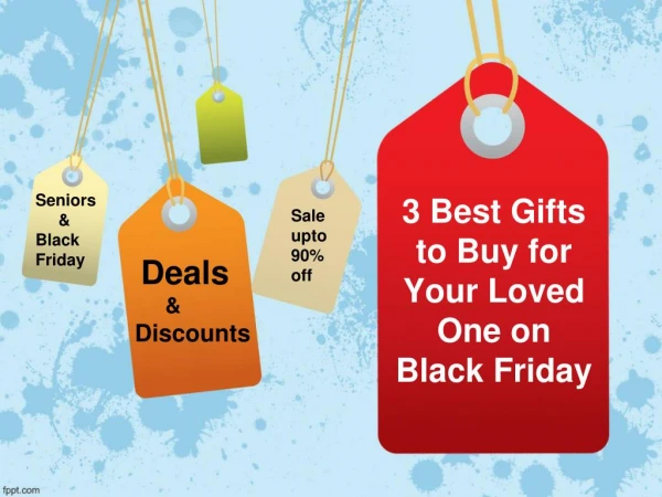 3 Best Gifts to Buy for Seniors on this Black Friday [2017]
