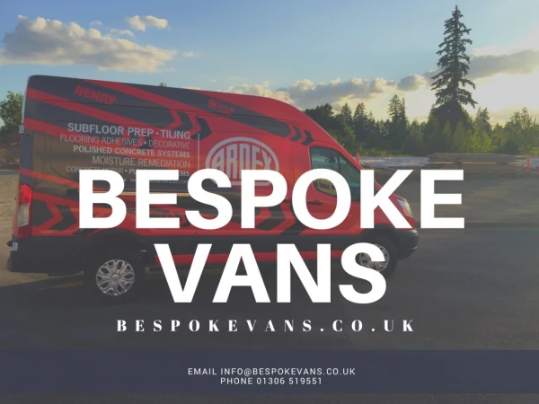 Campervan Conversion Services UK | Customize your van | Bespoke Vans