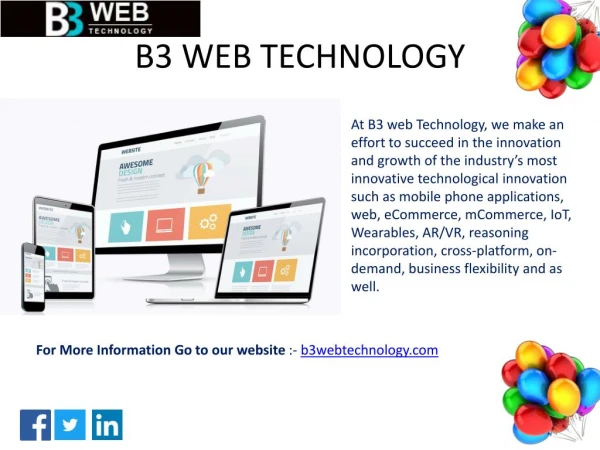 How to Choose best Website Design Company in India | B3 Web Technology